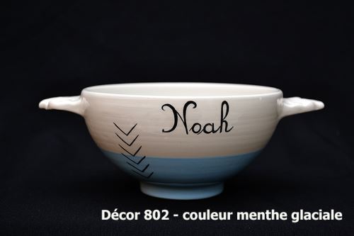 Bol personnalisable décor 802