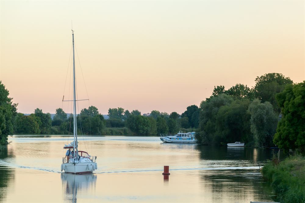 Voilier sur la Vilaine