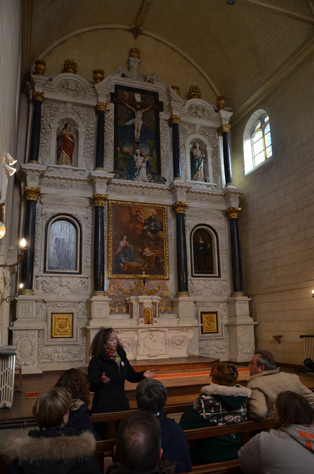 retable du Monastère des Calvairiennes à Redon